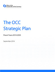 OCC Strategic Plan, Fiscal Years 2019-2023  Cover Image