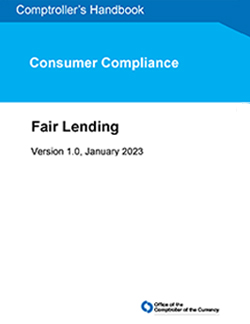 Comptroller's Handbook: Fair Lending Cover Image