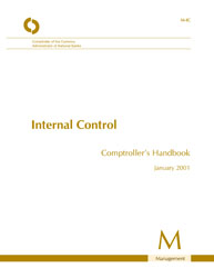 Comptroller's Handbook: Internal Control Cover Image