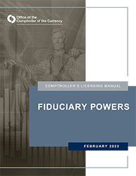 Licensing Manual - Licensing Fiduciary Powers Cover Image