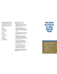 You Have the Power to Stop ID Theft Cover Image