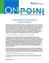 Supply Chain Vulnerabilities Likely to Persist
