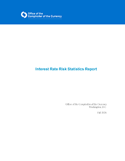 Interest Rate Risk Statistics Report, Fall 2026