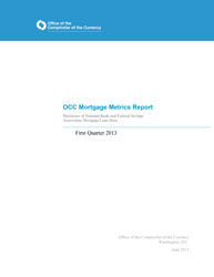 Mortgage Metrics Q1 2013 Cover Image