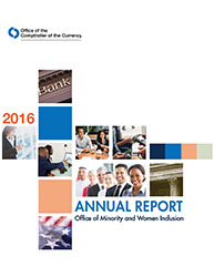 2016 Office of Minority and Women Inclusion (OMWI) Annual Report Cover Image