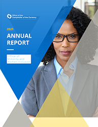 2021 Office of Minority and Women Inclusion (OMWI) Annual Report Cover Image