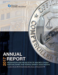 Report to Congress on Preserving and Promoting Minority Depository Institutions 2017 Cover Image