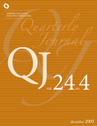 Quarterly Journal Volume 24 No. 4 Cover Image