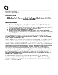 Quarterly Report on Bank Derivatives Activities: Q3 2009