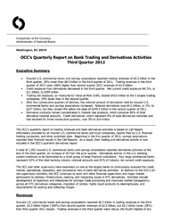 Quarterly Report on Bank Derivatives Activities: Q3 2012