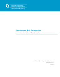 Semiannual Risk Perspective, Fall 2012 Cover Image